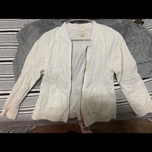 J. Crew White jacket